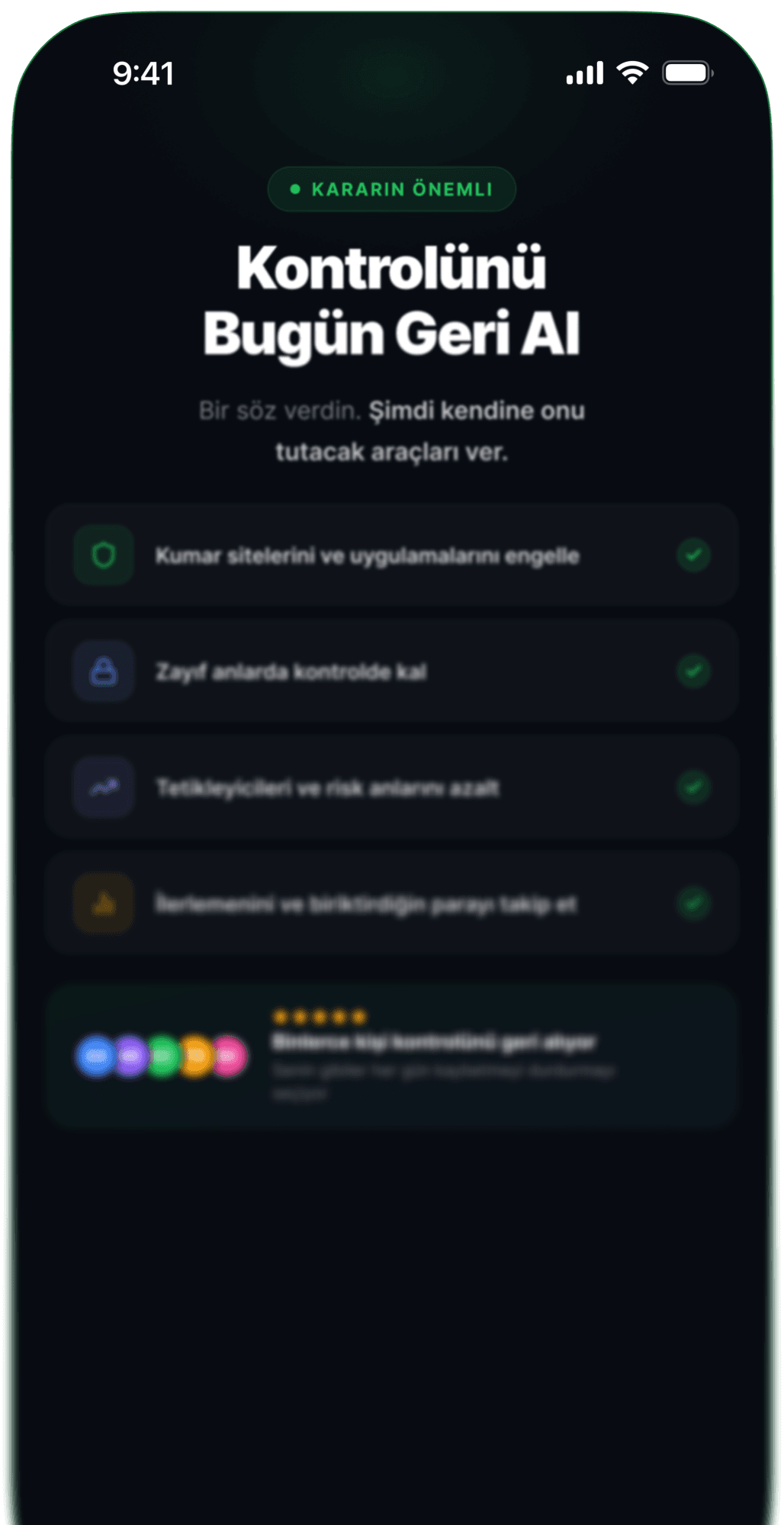 NoLoss özellik listesi
