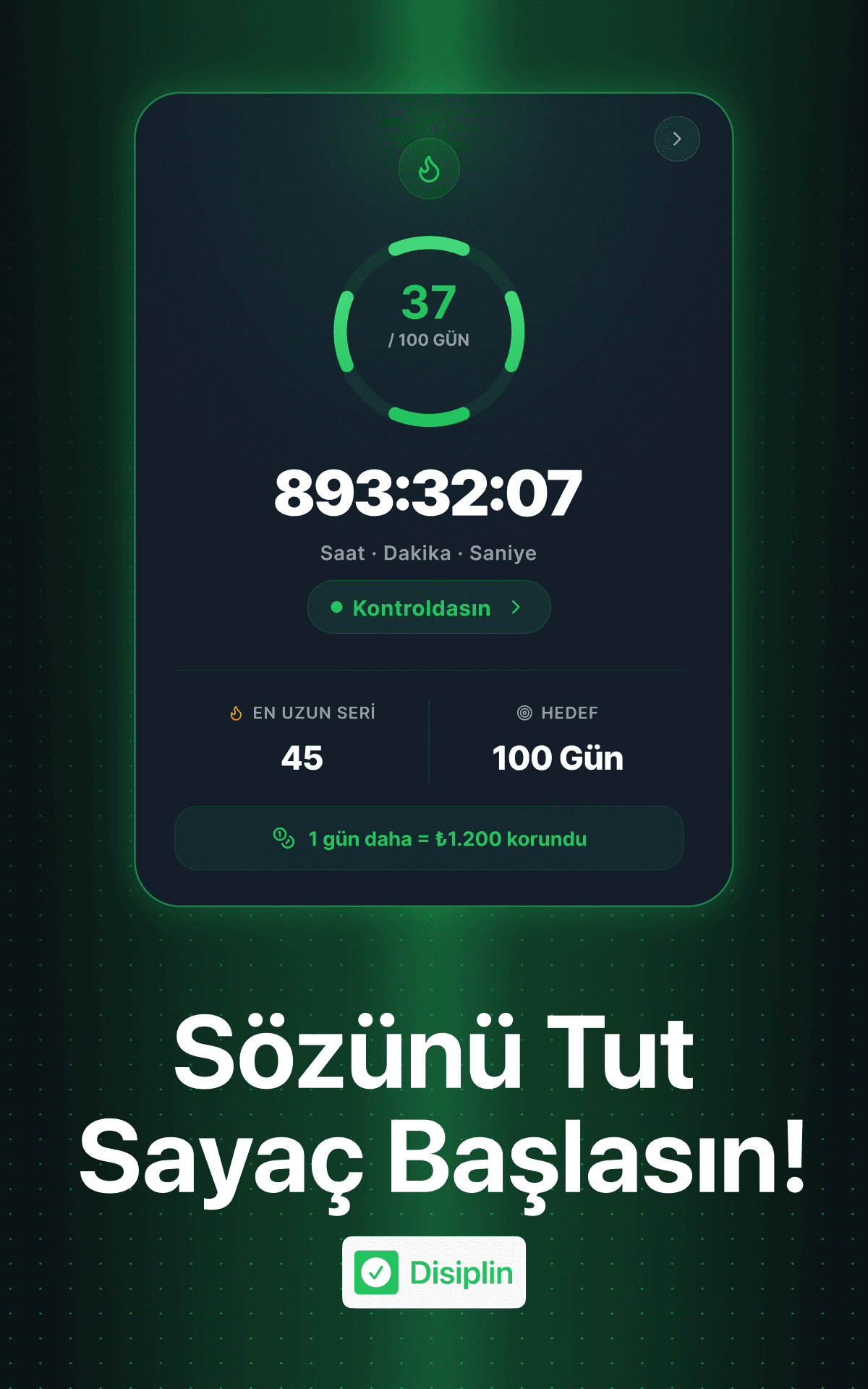 NoLoss seri sayacı